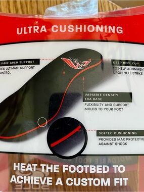 Red Wing Shoe Moldable Foot Support System